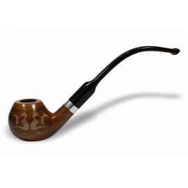 Cachimbo Bertoldi Montana Natural Longo 9mm Peça Única